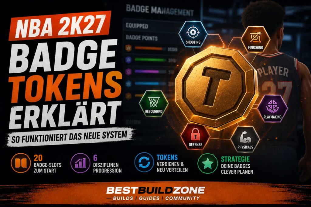 NBA 2K27 Badge Tokens erklärt: So funktioniert das neue System